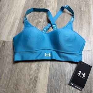 Under Armour Bright Teal Athletic Sports Bra